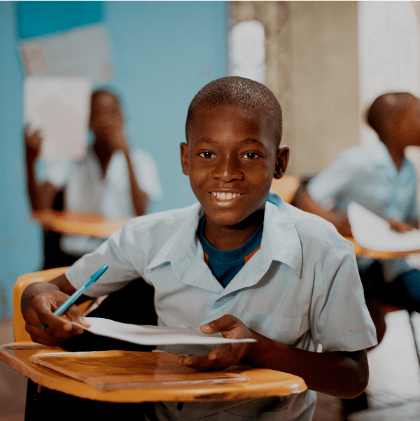 Elève en classe